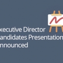  Executive Director Candidates Presentations Announced