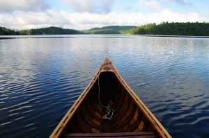 Boat on calm water